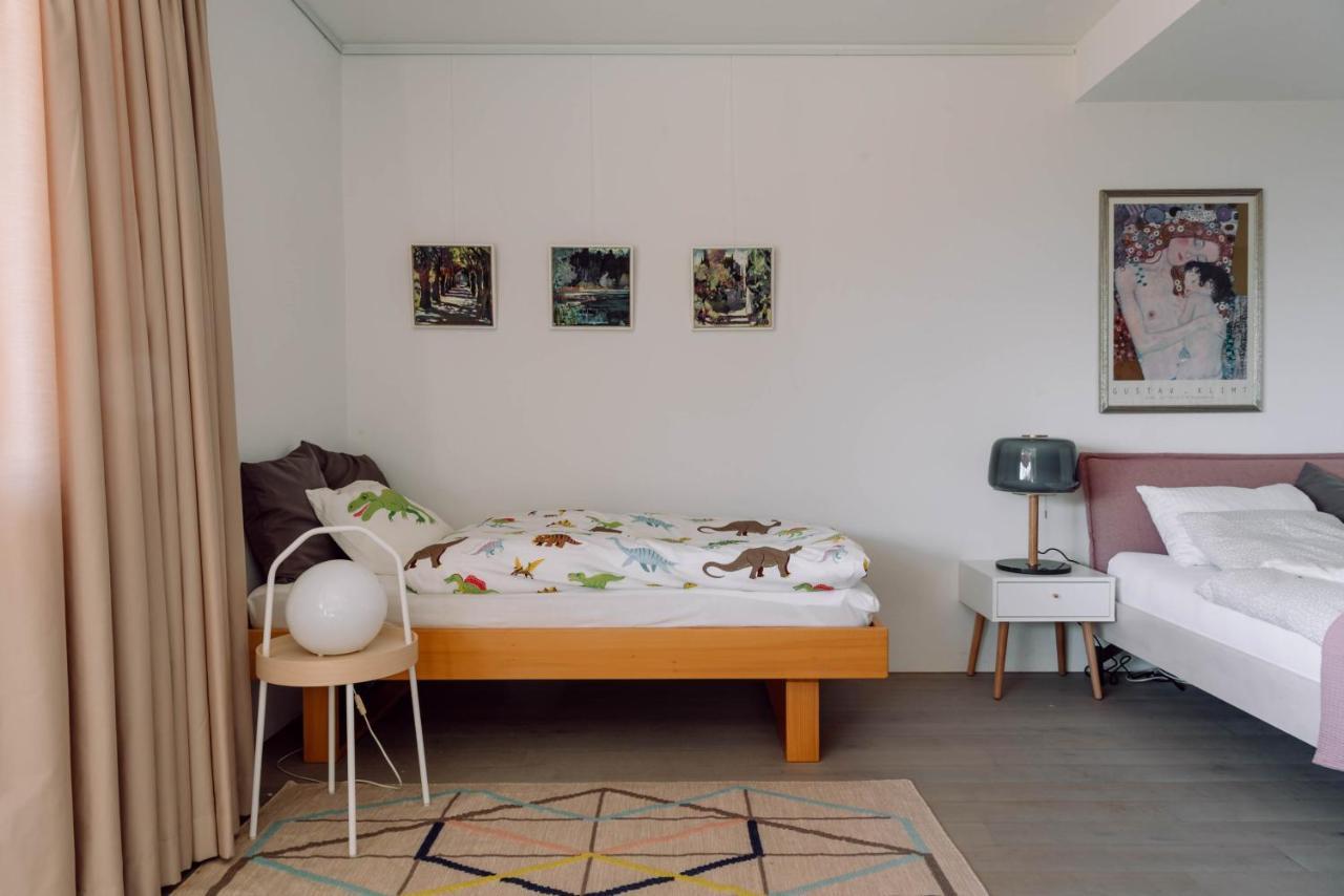 Findling-Ferien Bern West Apartment Sariswil Bagian luar foto