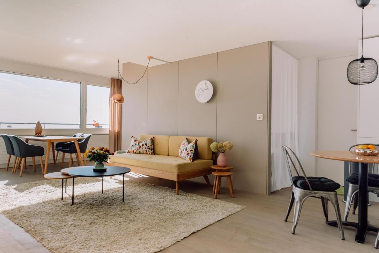 Findling-Ferien Bern West Apartment Sariswil Bagian luar foto